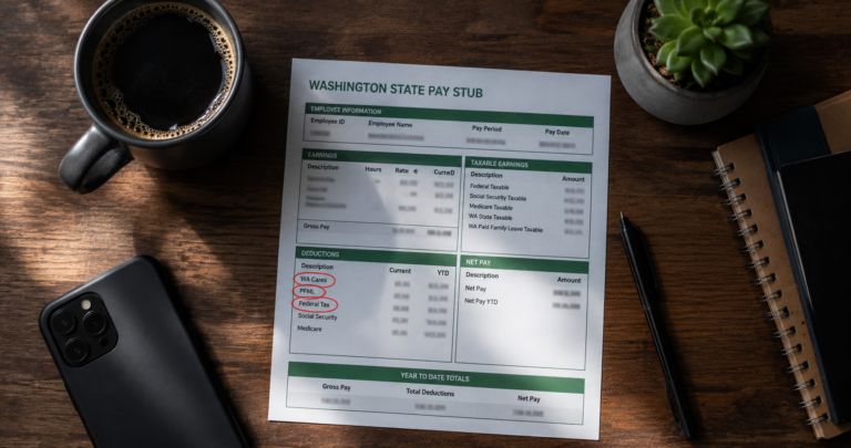 Washington Paycheck Deductions